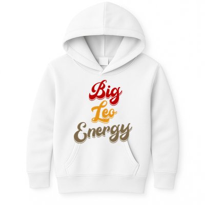 Big Leo Energy Women Horoscope Astrology Kids Hoodie