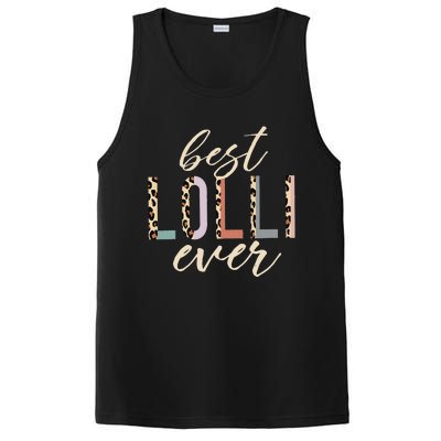 Best Lolli Ever Gifts Leopard Print Mothers Day PosiCharge Competitor Tank