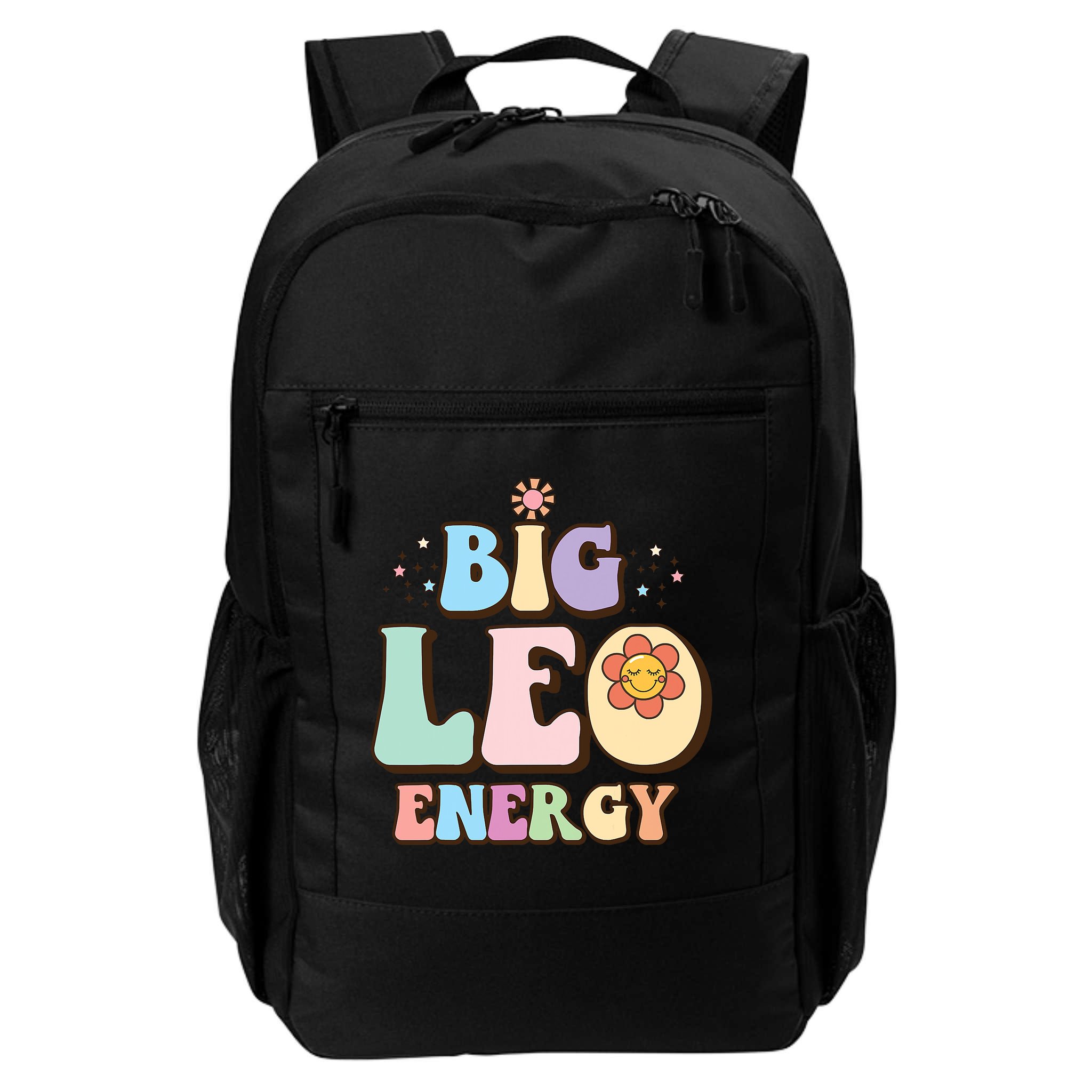 Big Leo Energy Sign Astrology Zodiac Sign July August Birthday Backpack