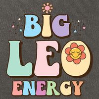 Big Leo Energy Sign Astrology Zodiac Sign July August Birthday Cotton Canvas Backpack
