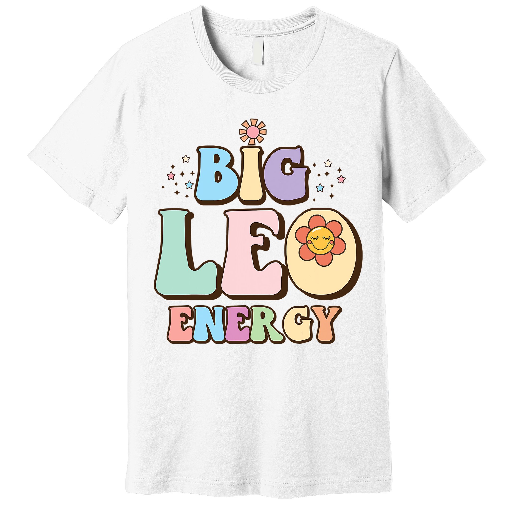 Big Leo Energy Sign Astrology Zodiac Sign July August Birthday Premium T-Shirt