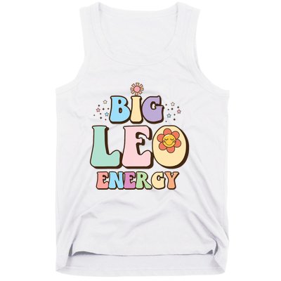 Big Leo Energy Sign Astrology Zodiac Sign July August Birthday Tank Top