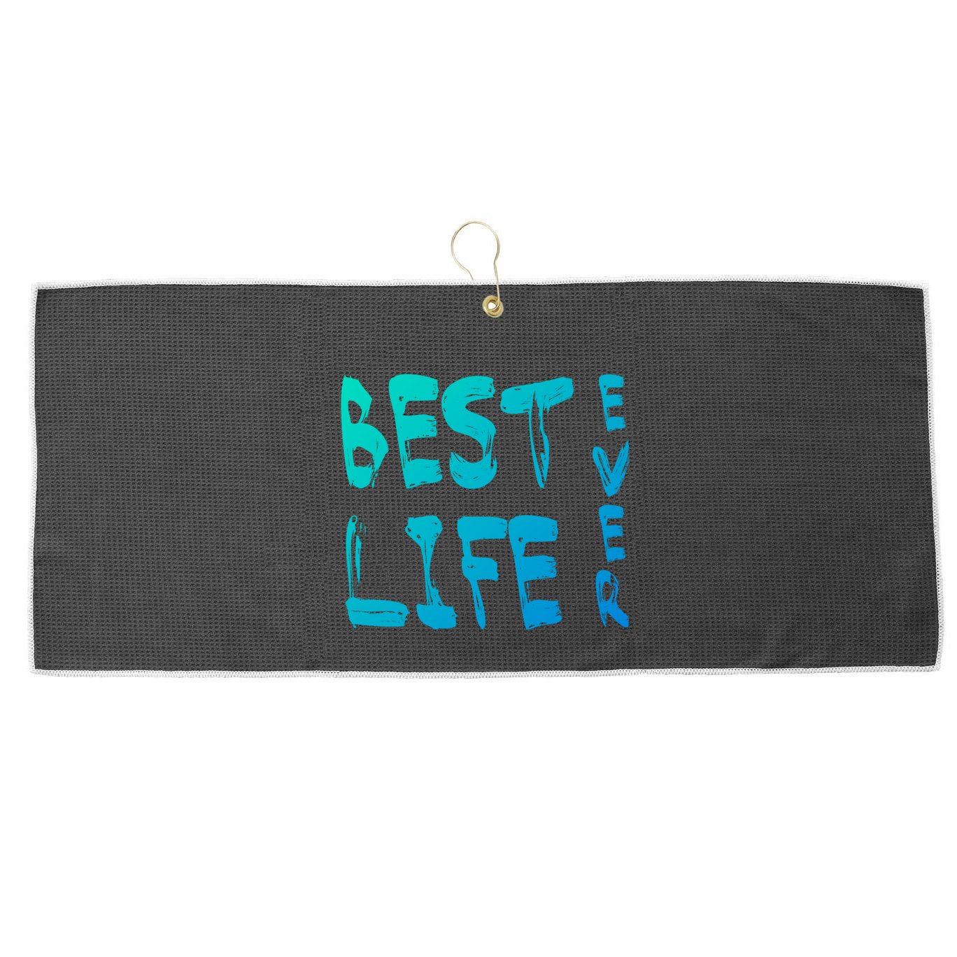 Best Life Ever For Jw JehovahS Witness Pioneer Great Gift Large Microfiber Waffle Golf Towel