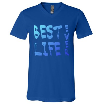 Best Life Ever For Jw JehovahS Witness Pioneer Great Gift V-Neck T-Shirt