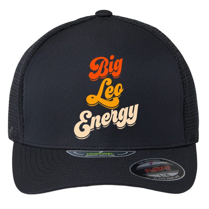 Big Leo Energy Leo Horoscope Astrology Flexfit Unipanel Trucker Cap