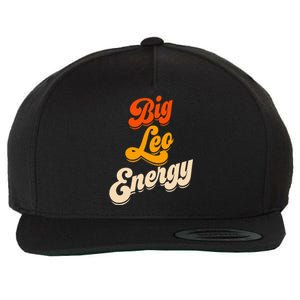 Big Leo Energy Leo Horoscope Astrology Wool Snapback Cap