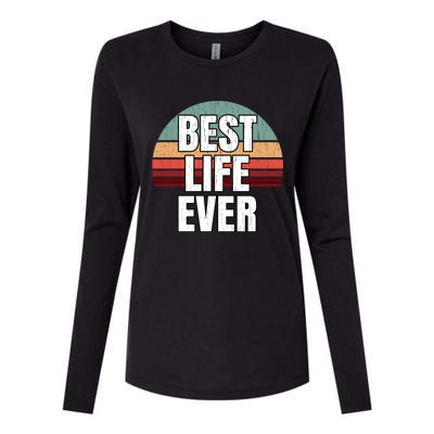 Best Life Ever Gift Vintage Retro Design Jw Broadcasting Meaningful Gift Womens Cotton Relaxed Long Sleeve T-Shirt