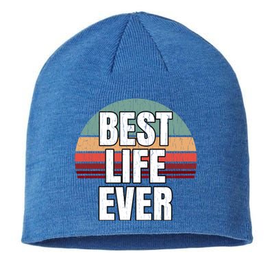 Best Life Ever Gift Vintage Retro Design Jw Broadcasting Meaningful Gift Sustainable Beanie