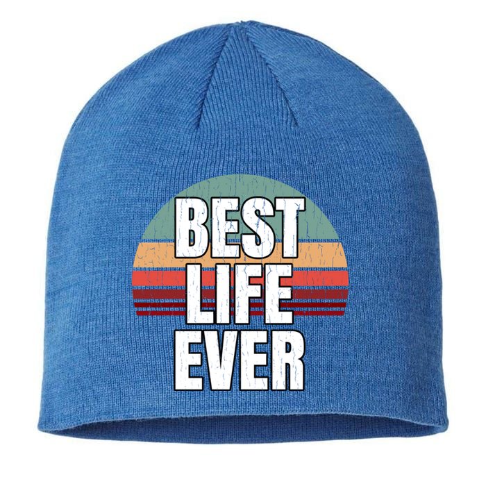 Best Life Ever Gift Vintage Retro Design Jw Broadcasting Meaningful Gift Sustainable Beanie