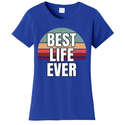 Best Life Ever Gift Vintage Retro Design Jw Broadcasting Meaningful Gift Women's T-Shirt