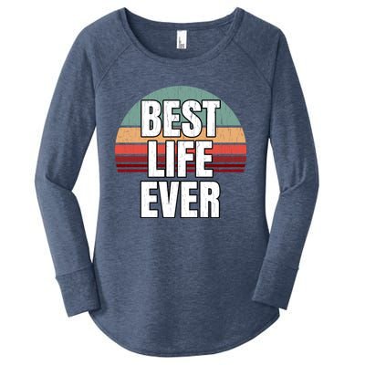 Best Life Ever Gift Vintage Retro Design Jw Broadcasting Meaningful Gift Women's Perfect Tri Tunic Long Sleeve Shirt