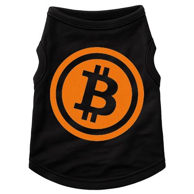 Bitcoin Logo Emblem Cryptocurrency Blockchains Doggie Tank