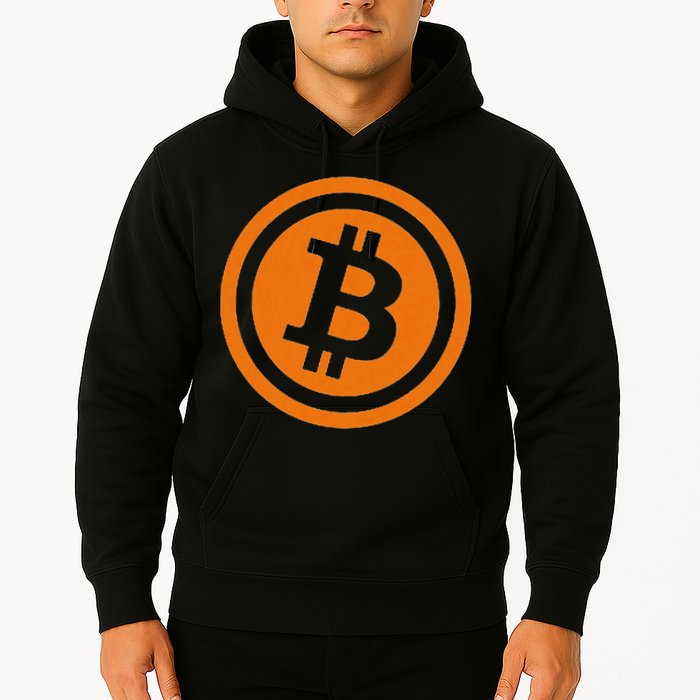 Bitcoin Logo Emblem Cryptocurrency Blockchains Hoodie