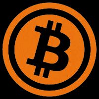 Bitcoin Logo Emblem Cryptocurrency Blockchains Impact Tech Backpack