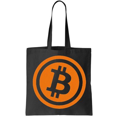 Bitcoin Logo Emblem Cryptocurrency Blockchains Bag