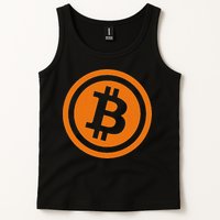 Bitcoin Logo Emblem Cryptocurrency Blockchains Tank Top