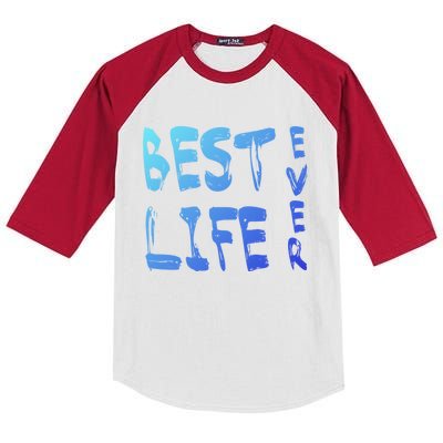 Best Life Ever For Jw JehovahS Witness Pioneer Gift Kids Colorblock Raglan Jersey