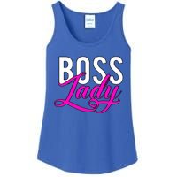 Boss Lady Entrepreneur Business Saying Cute Gift Ladies Essential Tank