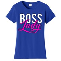 Boss Lady Entrepreneur Business Saying Cute Gift Women's T-Shirt