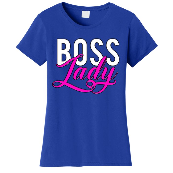 Boss Lady Entrepreneur Business Saying Cute Gift Women's T-Shirt