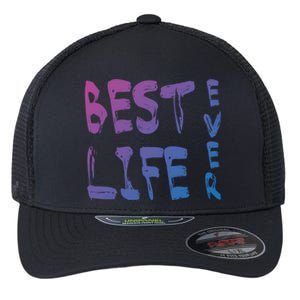 Best Life Ever For Jw JehovahS Witness Pioneer Great Gift Flexfit Unipanel Trucker Cap