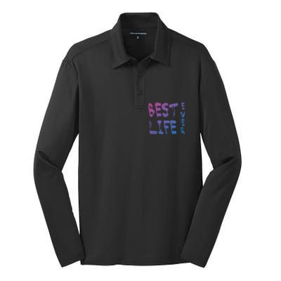 Best Life Ever For Jw JehovahS Witness Pioneer Great Gift Silk Touch Performance Long Sleeve Polo