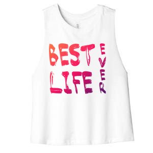 Best Life Ever For Jw JehovahS Witness Pioneer Great Gift Women's Racerback Cropped Tank