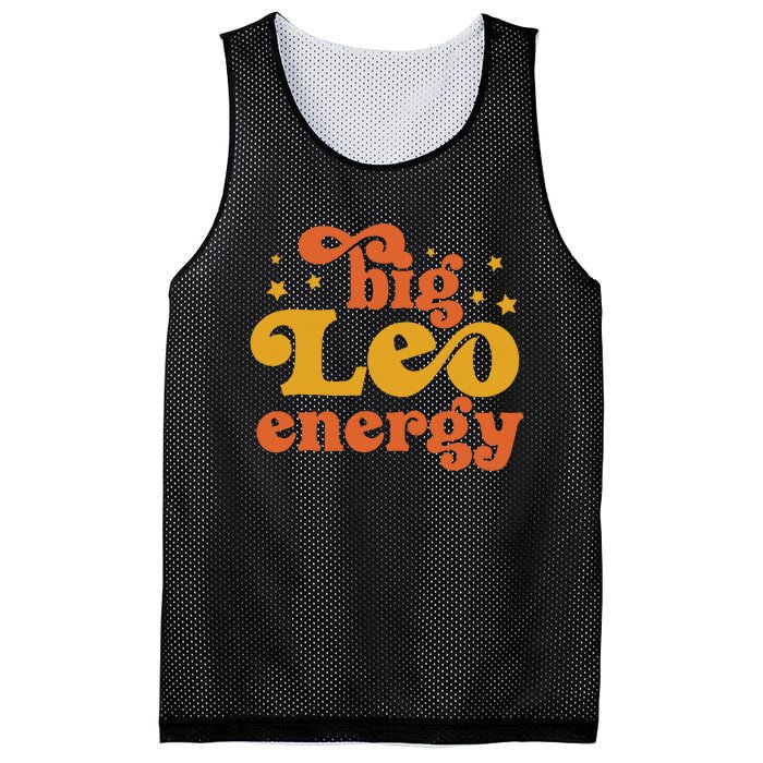 Big Leo Energy Leo For Women Horoscope Astrology Mesh Reversible Basketball Jersey Tank