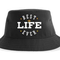 Best Life Ever Gift Sustainable Bucket Hat