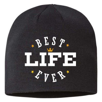 Best Life Ever Gift Sustainable Beanie