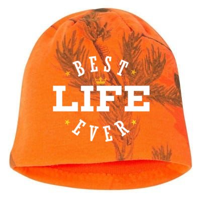 Best Life Ever Gift Kati - Camo Knit Beanie