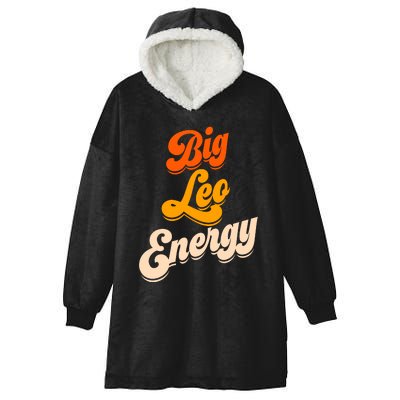 Big Leo Energy Leo For Women Horoscope Astrology Hooded Wearable Blanket