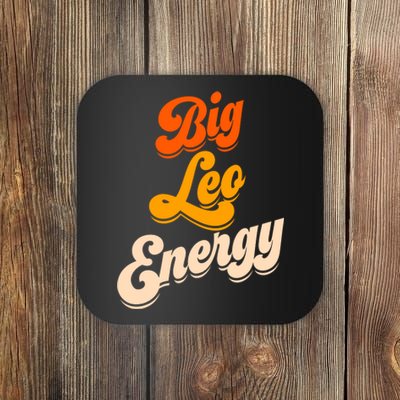 Big Leo Energy Leo For Women Horoscope Astrology Coaster