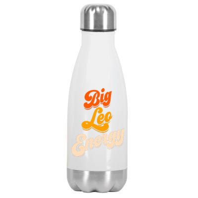 Big Leo Energy Leo For Women Horoscope Astrology Stainless Steel Insulated Water Bottle