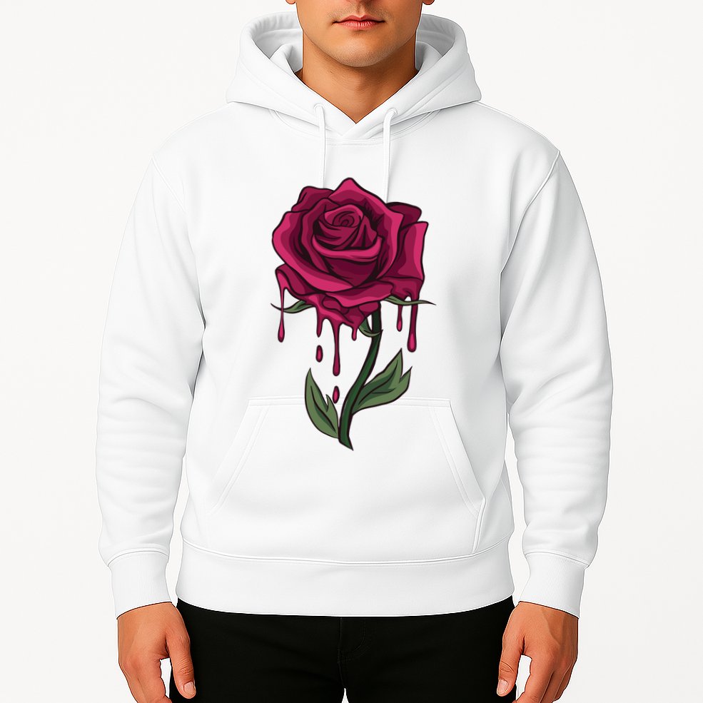 Bleeding Rose Hoodie