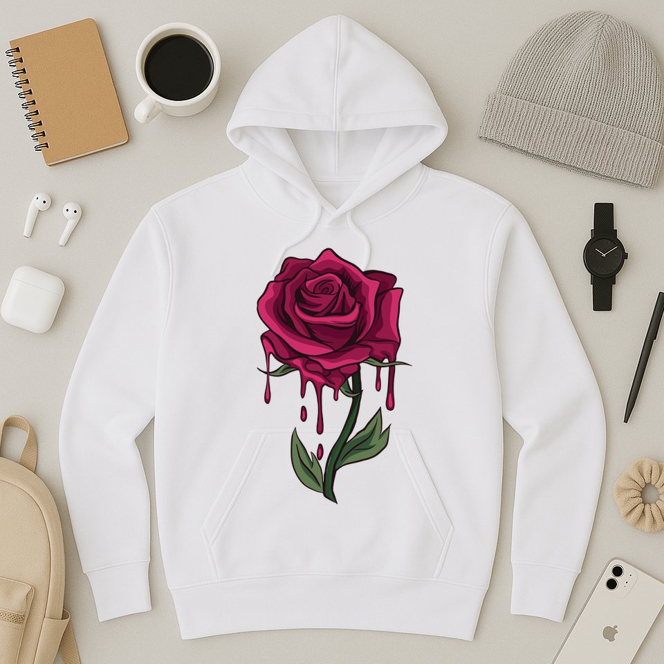 Bleeding Rose Hoodie
