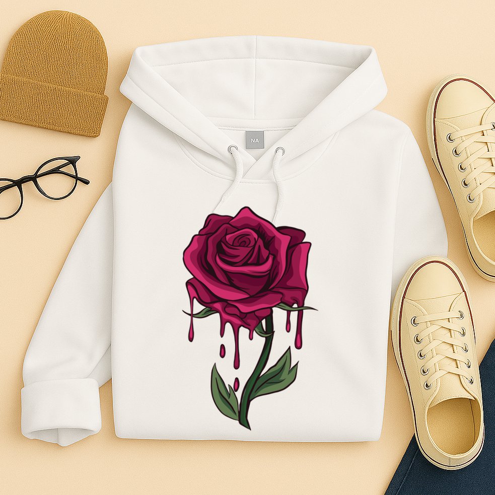 Bleeding Rose Hoodie