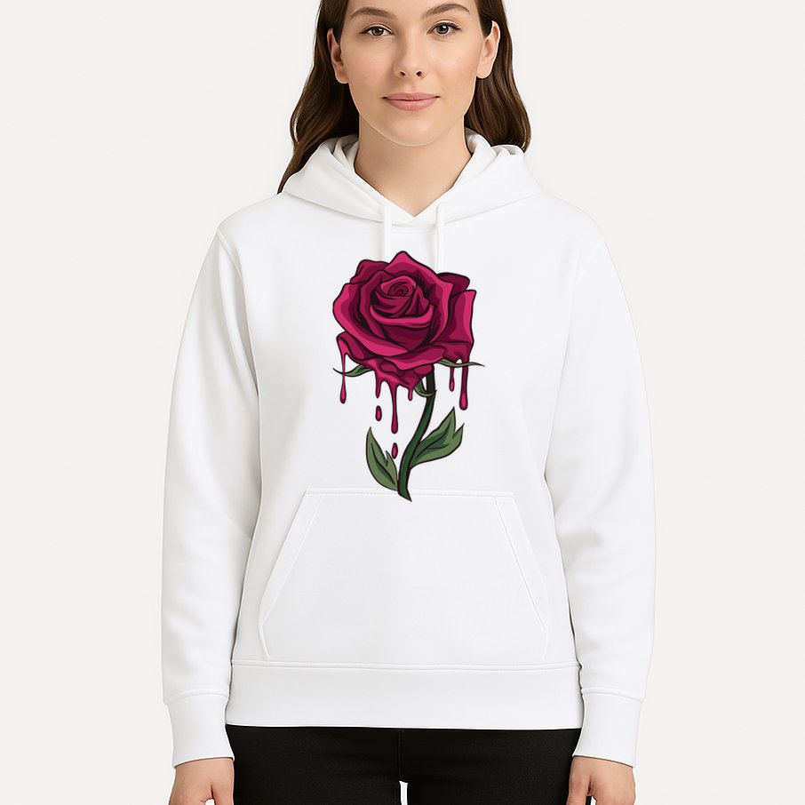 Bleeding Rose Hoodie
