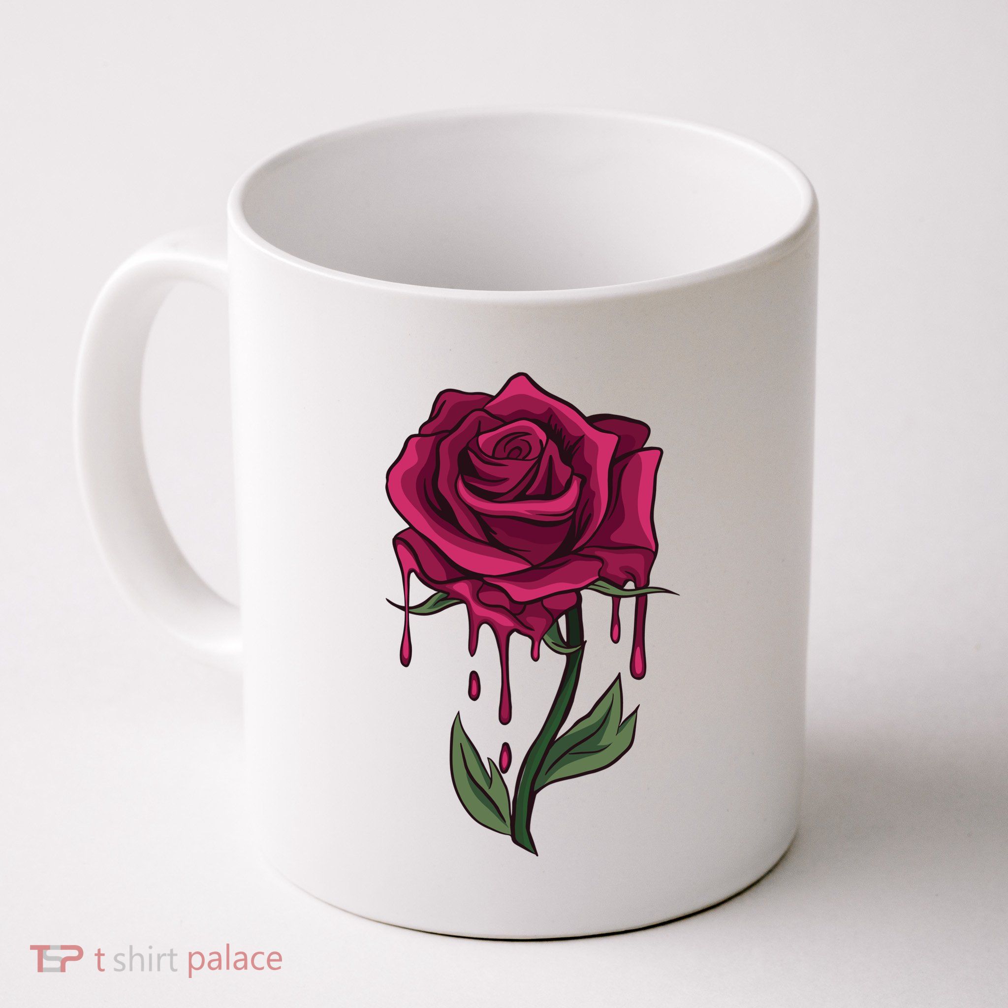Bleeding Rose Mug
