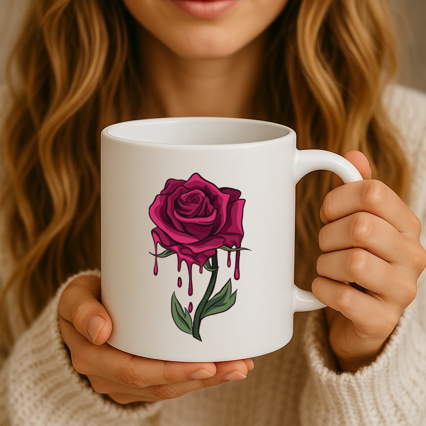 Bleeding Rose Mug
