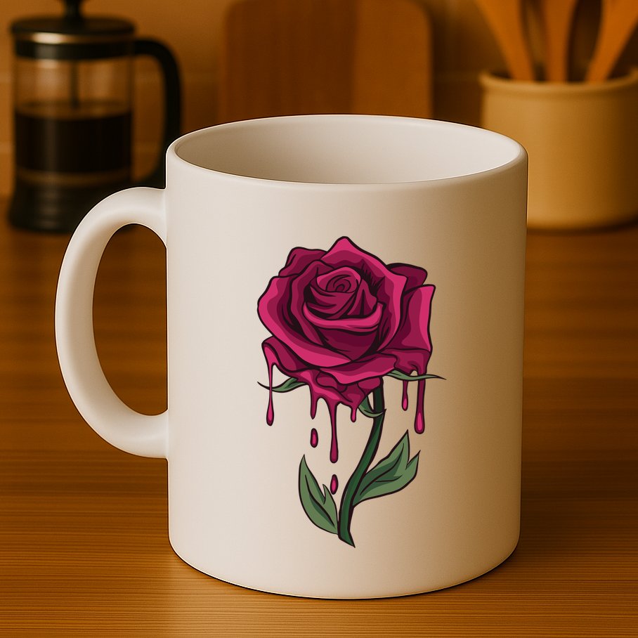 Bleeding Rose Mug
