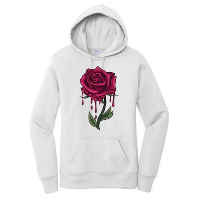 Bleeding Rose Women's Pullover Hoodie