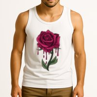 Bleeding Rose Tank Top