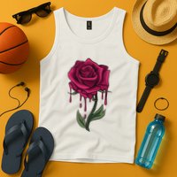 Bleeding Rose Tank Top