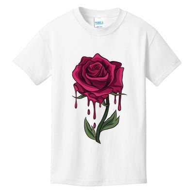 Bleeding Rose Kids T-Shirt