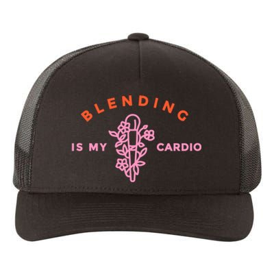 Blending Is My Cardio Yupoong Adult 5-Panel Trucker Hat