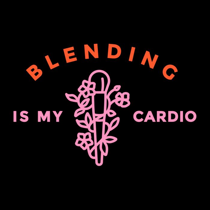 Blending Is My Cardio Backpack