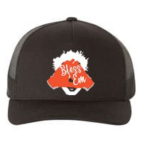 Bless 'Em Browns Football Saying Yupoong Adult 5-Panel Trucker Hat