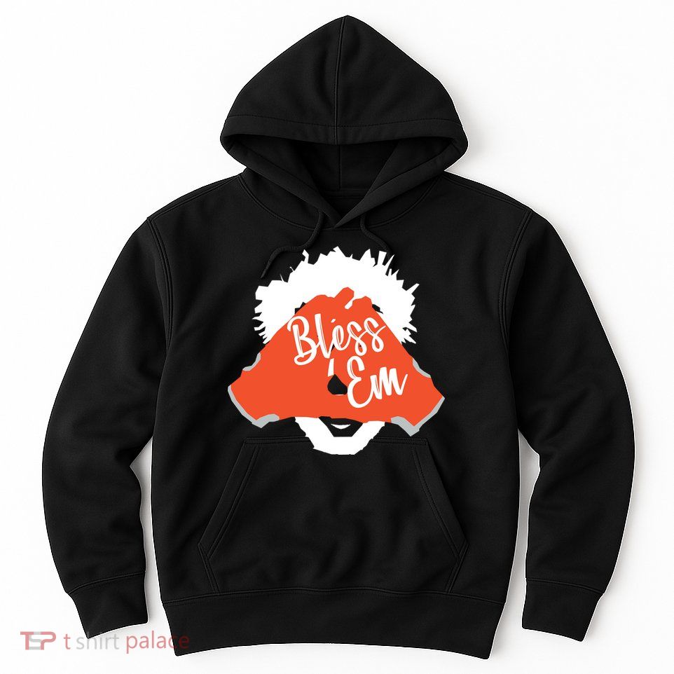 Bless 'Em Browns Football Saying Hoodie