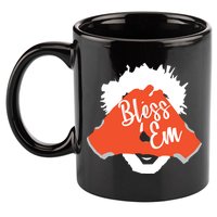 Bless 'Em Browns Football Saying 11oz C Handle Ceramic Mug